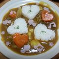 mokadahlia's cooksnap of when they made 簡単デコカレー☆.