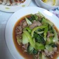 そのりり's cooksnap of when they made 豚肉と糸蒟蒻とチンゲン菜のうまから煮.