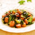 さとみわ's cooksnap of when they made レタスとウインナーの甘麹オイスター炒め✿.