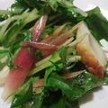 チバチ's cooksnap of when they made さっぱり～水菜とちくわの夏香るサラダ.