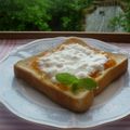 クレイプメートル's cooksnap of when they made とろ〜り幸せジャムヨーグルトースト.