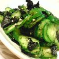 たもたん's cooksnap of when they made 海苔ときゅうりの簡単サラダ.