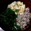 こけたん1981's cooksnap of when they made 鶏そぼろ飯.