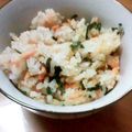 こけたん1981's cooksnap of when they made 鮭と大葉　まぜごはん.