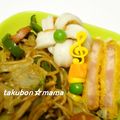 たくぼん☆ママ's cooksnap of when they made キャラ弁に☆簡単ミックスベジタブル串.
