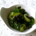 MI‐RIN's cooksnap of when they made きゅうりの海苔の佃煮和え☆.