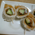 emixピザ's cooksnap of when they made 簡単ﾍﾙｼ-おつまみ☆ちくわの梅ｼｿ巻き.