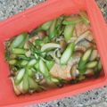 きゃめるりん's cooksnap of when they made ルクエで☆鮭としめじとアスパラの蒸しもの.