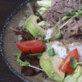 Lily1118's cooksnap of when they made 牛肉とレタスのちらし寿司.