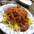 ★ココちゅん's cooksnap of when they made 簡単我が家☆みんな大好きミートスパゲティ.