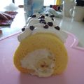 saya1982's cooksnap of when they made キャラメルバナナロールケーキ☆.