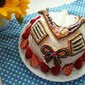 たいさくまま's cooksnap of when they made こどもの日♪かぶとのケーキ.