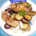 エルル☆'s cooksnap of when they made 鶏肉と夏野菜の甘酢炒め.
