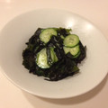 あめＡ's cooksnap of when they made きゅうりとわかめの酢の物.