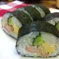 ぴょん☆ミ's cooksnap of when they made 太巻き・恵方巻～おいしいサラダ巻き～.