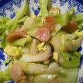かちかちときっちゃん's cooksnap of when they made 春キャベツとエリンギのふんわり卵.