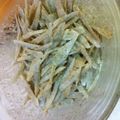 舞妓3's cooksnap of when they made パクパク食べちゃうゴマ味のゴボウサラダ.