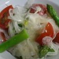 Mike929's cooksnap of when they made ベビーアスパラとトマトの塩麹マリネサラダ.