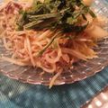 ぴーかり's cooksnap of when they made 大葉が決め手☆豚と長いもの塩麹ポン酢炒め.