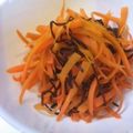 sonop's cooksnap of when they made お弁当に！にんじんの塩こんぶ炒め.