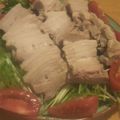 毎日おかあちゃん's cooksnap of when they made 楽しく食べよう！シンプルゆで豚☆.