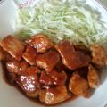 ☆ゆぴこ212☆'s cooksnap of when they made 簡単☆我が家の豚テキ.