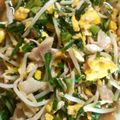ゆかわち's cooksnap of when they made ニラ玉もやし炒め.