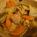 kko-h's cooksnap of when they made 昆布茶で絶品！白菜と豚肉の煮物.