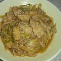 Lamoたん's cooksnap of when they made ネギとキノコの甘辛いため.