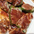 もりちゃん's cooksnap of when they made 超簡単！ピーマンの肉詰め！！.