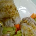 ぴかえり's cooksnap of when they made 豚しゃぶのサラダ巻き☆柚子胡椒ダレ.