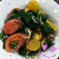 ∞まち∞'s cooksnap of when they made みょうがと一緒に☆さっぱりモロヘイヤ.