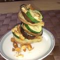 2g67's cooksnap of when they made 簡単付け合わせ★　焼き野菜のサラダタワー.