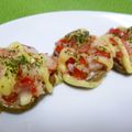honeybee973's cooksnap of when they made 椎茸のカニカマ詰め.