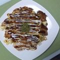 サンディサンディ's cooksnap of when they made 関西風お好み焼き　-モダン焼き-.