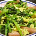 Rick_t's cooksnap of when they made ポークビッツでほうれん草のバター炒め♪.