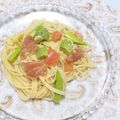 サンディサンディ's cooksnap of when they made アボカドと生ハムの冷製パスタ.