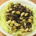 なをひさ's cooksnap of when they made 混ぜるだけ！ひじきと豆のサラダ☆.