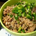 ＊沙奈＊'s cooksnap of when they made 春雨と豚ひき肉の煮込み(^^♪.