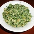 ラブピアノ's cooksnap of when they made ほうれん草のそぼろ.