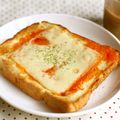 ★さや☆すん★'s cooksnap of when they made 手抜きでSorry！オーロラトースト★゛.