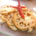 papikun's cooksnap of when they made 魔法のお酢で簡単～れんこんマリネ.