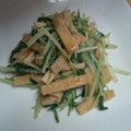 ＊Luke＊'s cooksnap of when they made 水菜消費☆水菜と油あげの炒めもの.