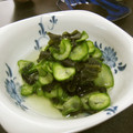 おひさま太陽's cooksnap of when they made ワカメと胡瓜の酢のもの.