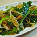 ICCHIE31's cooksnap of when they made 簡単☆もやしとニラの炒め.