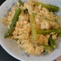 なっちゃんny's cooksnap of when they made ❃アスパラ＆玉ねぎの卵炒め❃.