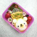 ☆りりん☆'s cooksnap of when they made お弁当に♪簡単くまさんおにぎり.