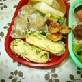 チーム預金's cooksnap of when they made 簡単インゲンの卵焼き.