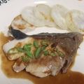 きらり流れ星's cooksnap of when they made ぶりの黒酢照焼き.