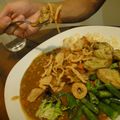 オマハ主婦's cooksnap of when they made おしゃれな焼き夏野菜のキーマカレー★.